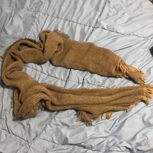 Think brown scarf